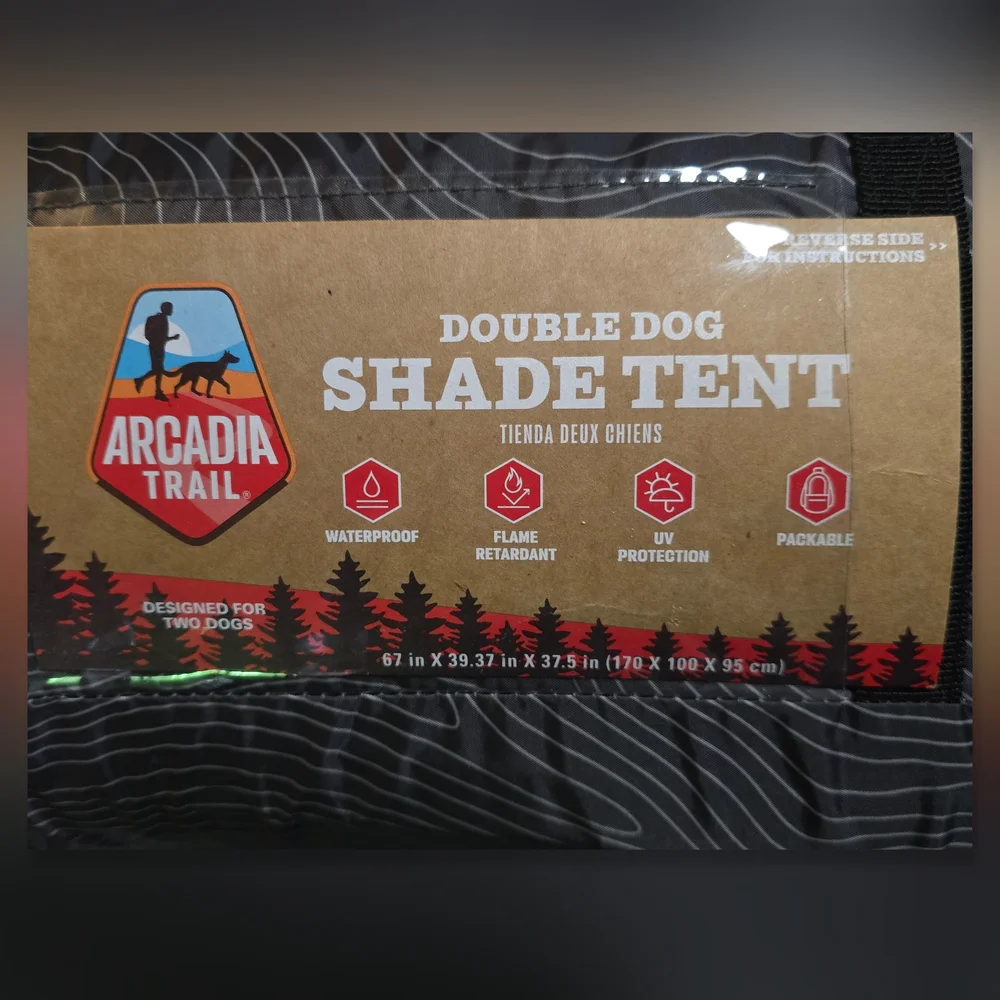 Arcadia Trail Double Dog Shade Tent